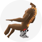 Inner Balance Wellness Jin Massage Chair 4D Roller